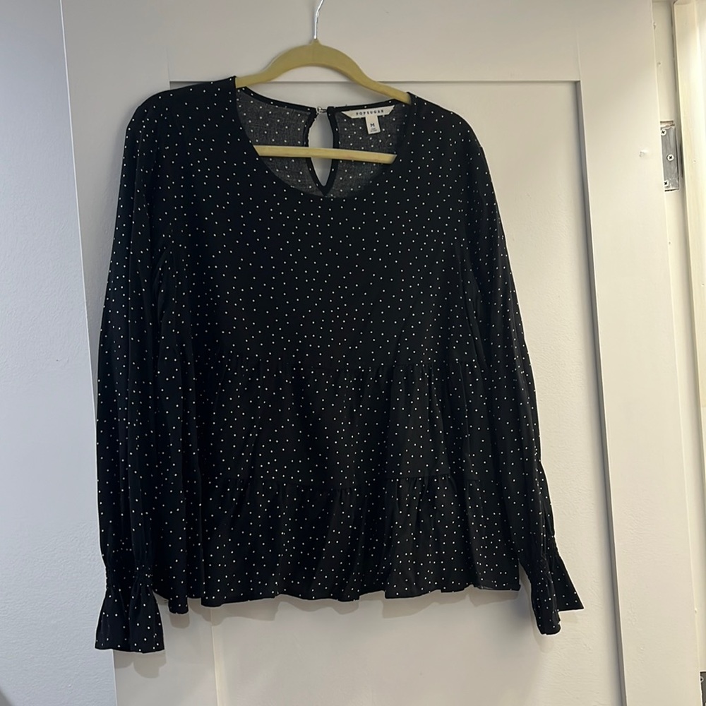 Pop Sugar Target Polka Dot Blouse